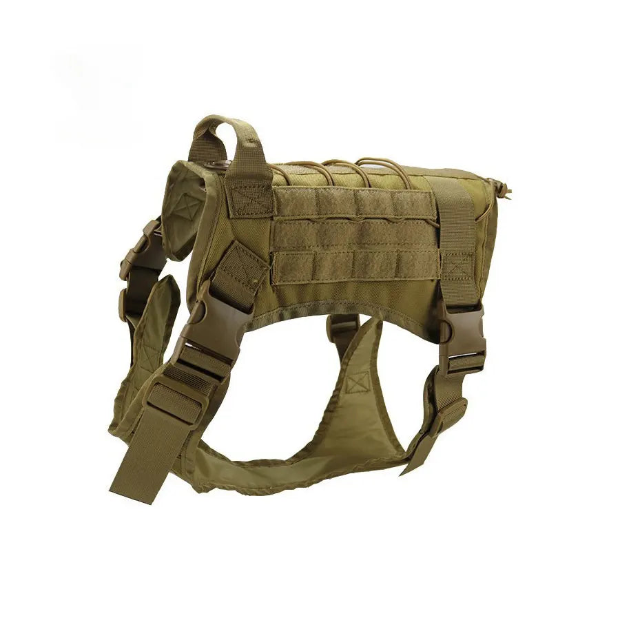 Outdoor dog vest Nylon tactical training dog coat medium large dog vest chest strap