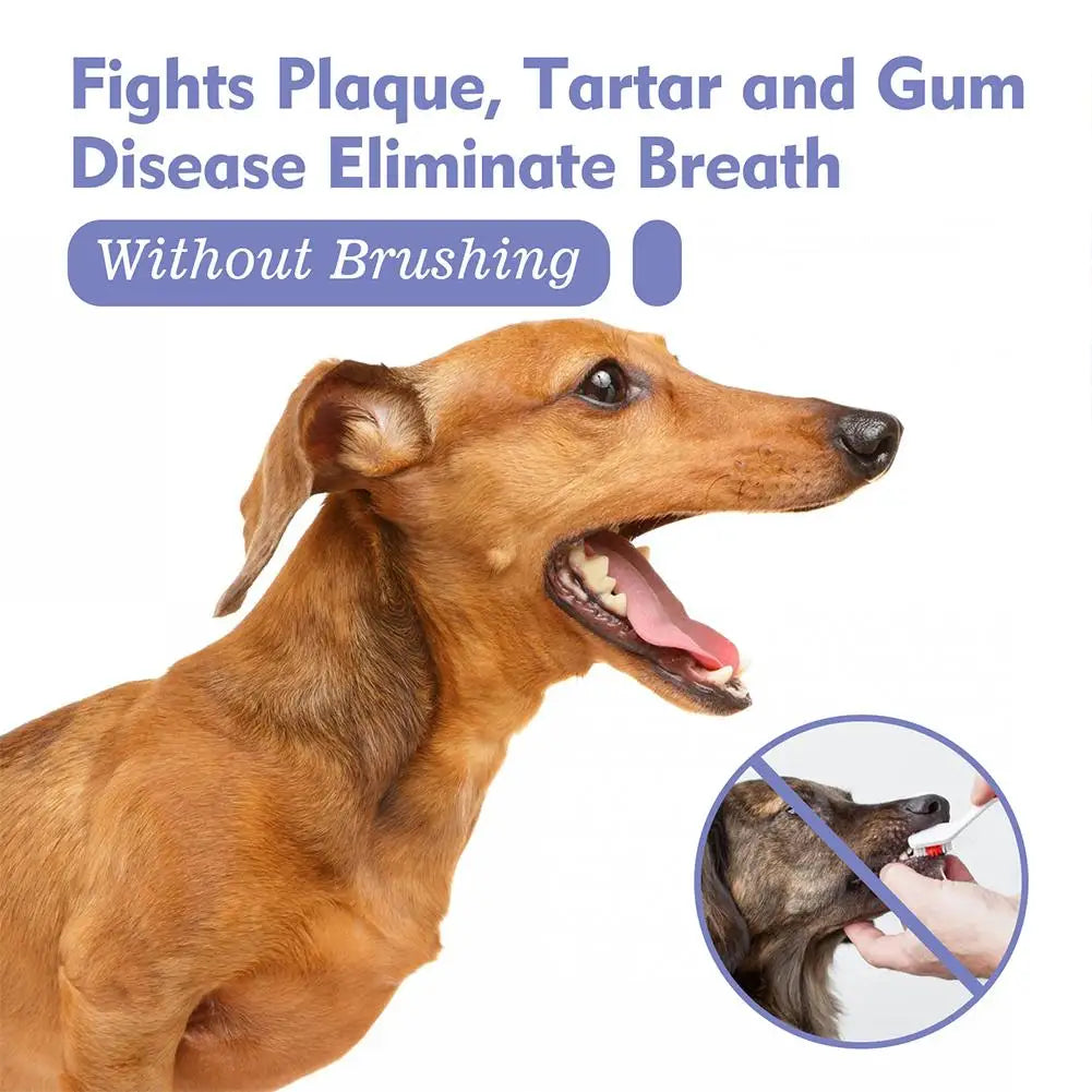 Pet Teeth Cleaning Spray Oral Care Remove Tooth Stains Keep Fresh Breath for Cats and Dogs Whitening Remove bad breath