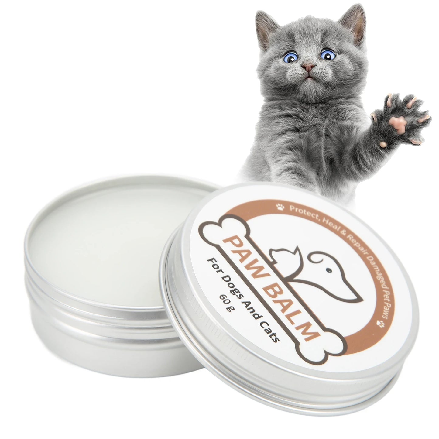 Dog Paw Wax Coconut Oil Paw Pad Protection Balm Treatment for All Extreme Weather Season Conditions