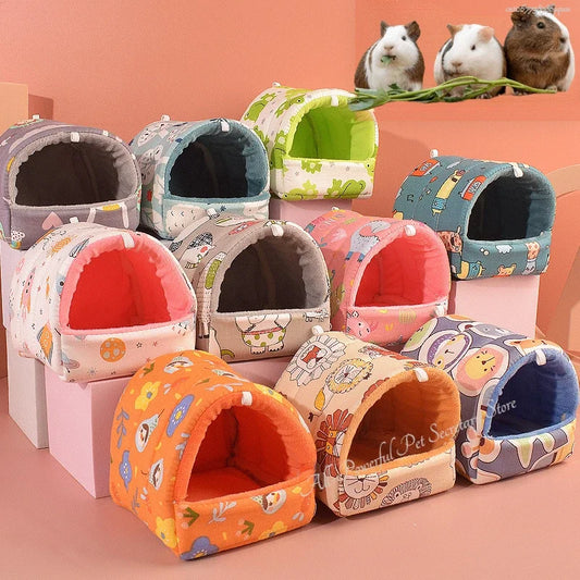 Rodent Hammock Guinea Pig Bed Hamster Bed Rodents Ferret Hammock Guinea Pig Accessories Chinchilla House Pet Guinea Pig Goods